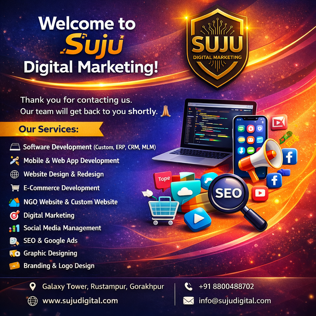 Suju Digital | Web Development, SEO & Digital Marketing Agency
